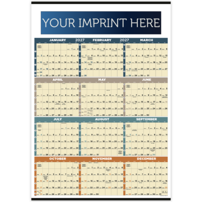 Time Management Span-A-Year - Non-Laminated