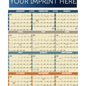 Time Management Span-A-Year - Non-Laminated