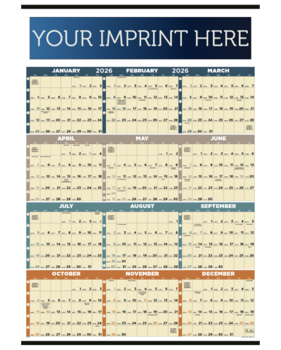 Time Management Span-A-Year - Non-Laminated