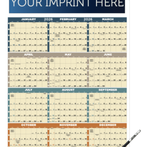 Time Management Span-A-Year - Laminated