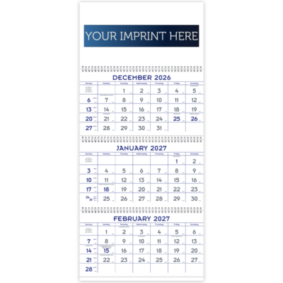 Blue & Grey Commercial Planner