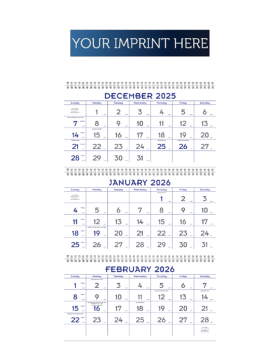 Blue & Grey Commercial Planner