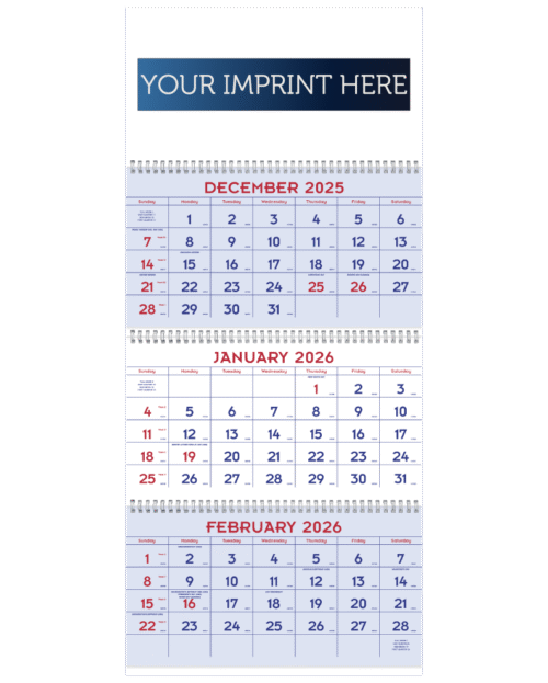 Red & Blue Commercial Planner