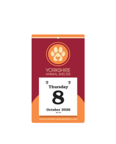 Daily Date Value Calendar – 4-1/4" x 7"