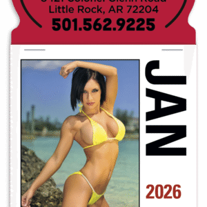 Press-N-Stick Calendar - Sunshine Girls