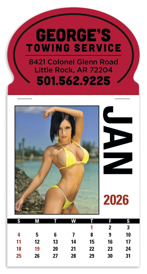 Press-N-Stick Calendar - Sunshine Girls