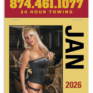 Press-N-Stick Calendar - Maiden America