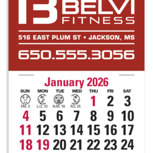 Press-N-Stick Calendar - Standard Pad