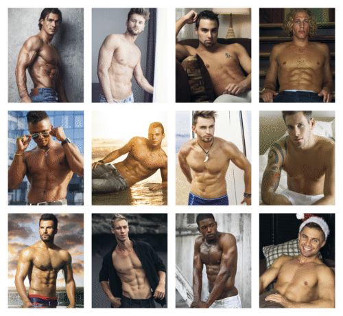 Press-N-Stick Calendar - Male Call - Image 2