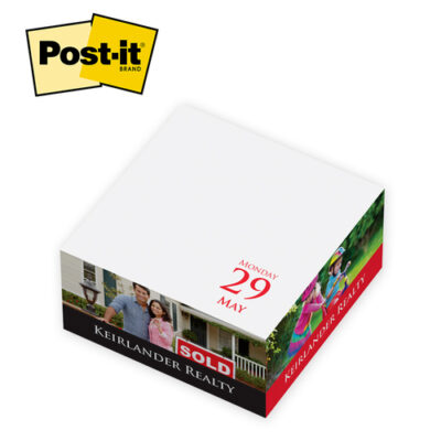 Post-it® Custom Printed Notes Calendar Cubes